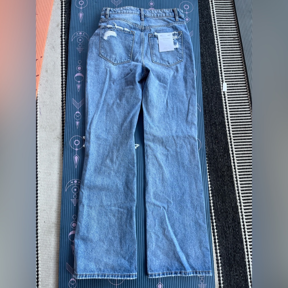 Flying Monkey Super High Rise 90’s Vintage Flare Jeans Size 26 - Picture 9 of 11
